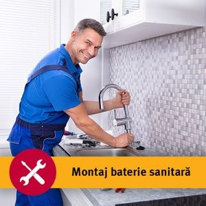 Serviciu instalare baterie sanitara