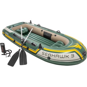 Barca gonflabila INTEX Seahawk 3, 295 x 137 x 43 cm, multicolor