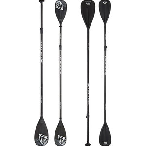 Padela caiac AQUAMARINA Dual Tech, 175-220 cm, negru