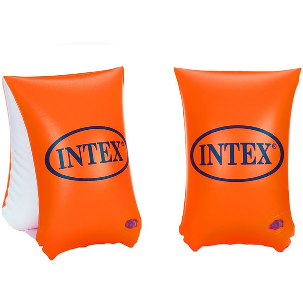 Aripioare inot INTEX Deluxe 58641EE, 30 x 15 cm, portocaliu