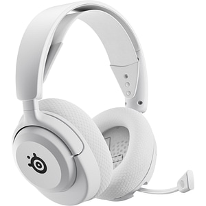 Casti Gaming Wireless STEELSERIES Arctis Nova 5P, Spatial Audio, multiplatforma, alb