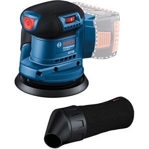 Masina de slefuit cu excentric BOSCH PROFESSIONAL GEX 185-LI F.A., 125mm, albastru