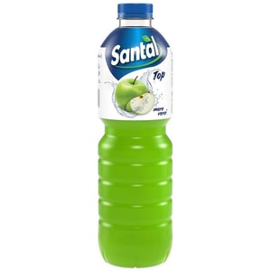 Bautura racoritoare necarbogazoasa SANTAL Top Mere Verzi bax 1.5L x 6 cutii