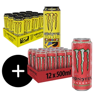 Bautura energizanta MONSTER The Doctor bax 0.5L x 12 doze
