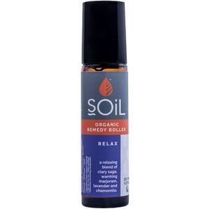Ulei esential Roll-on Relaxare, 10 ml, SOIL