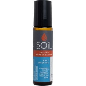 Ulei esential Roll-on Respiratie usoara, 10 ml, SOIL