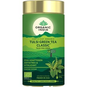 Ceai verde ORGANIC INDIA Tulsi, 100g