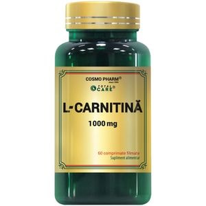 Supliment alimentar L-Carnitina 1000 mg, 60 comprimate, COSMO PHARM