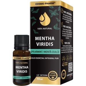 Ulei esential Menta Dulce, 10 ml, COSMO PHARM