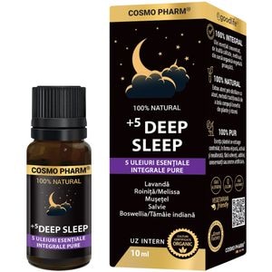 Ulei esential 5 Deep Sleep, 10 ml, COSMO PHARM