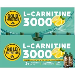 L-carnitina aroma de Lamaie 3000, 20 fiole, GOLDNUTRITION