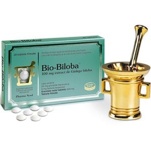 Supliment alimentar Bio-Biloba, 30 tablete filmate, PHARMA NORD