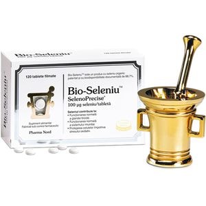 Supliment alimentar Bio-Seleniu SelenoPrecise 100 mg, 120 comprimate, PHARMA NORD