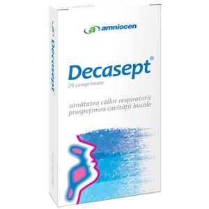 Supliment Decasept, 24 comprimate, AMNIOCEN
