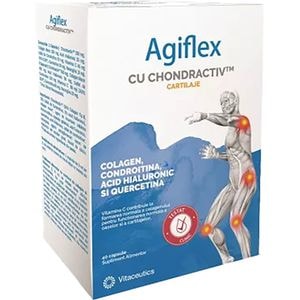 Supliment alimentar Agiflex cu Chondractiv, 40 capsule, VITACEUTICS