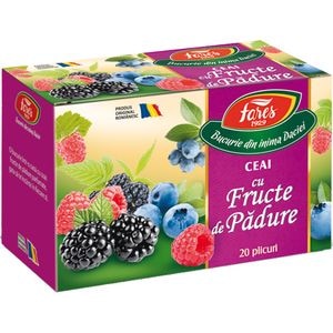 Ceai FARES cu fructe de padure, 20 plicuri