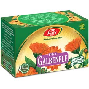 Ceai FARES Galbenele D103, 20 plicuri