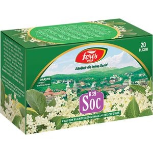 Ceai FARES Soc R39, 20 plicuri