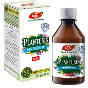 Sirop Plantusin pentru copii +1 an R35, 250 ml, FARES