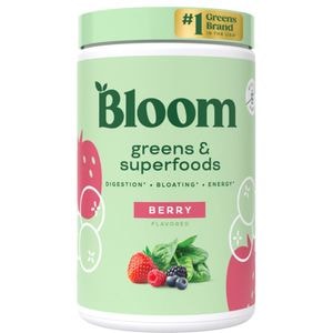 Supliment amestec de super-alimente verzi cu aroma de Fructe de Padure, 136 g, GNC