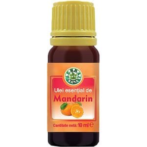 Ulei esential de Mandarin, 10 ml, HERBAVIT
