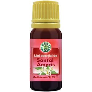 Ulei esential de Santal Amyris, 10 ml, HERBAVIT