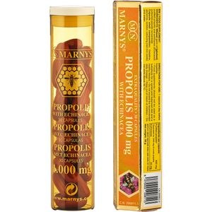 Propolis Echinacea pentru Imunitate, Gripa si Raceala, 30 capsule, MARNYS