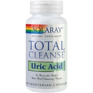 Supliment alimentar Total Cleanse Uric Acid Solaray, 60 capsule vegetale, SECOM