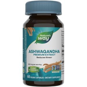 Supliment alimentar Ashwagandha SE 500 mg Nature's Way, 60 capsule vegetale, SECOM