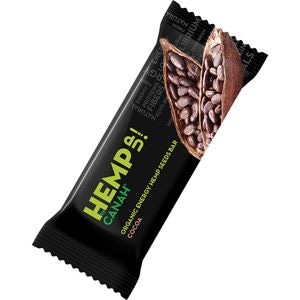 Baton cu seminte de canepa si cacao ECO, 6 buc x 48 g, CANAH