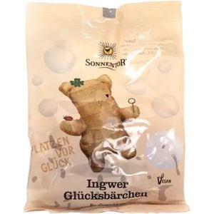 Dropsuri ursuleti cu ghimbir Sansa vietii, 100 g, SONNENTOR 