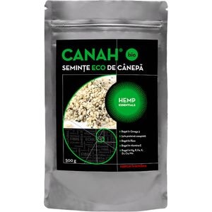 Seminte decorticate de canepa, 500 g, CANAH