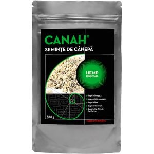 Seminte decorticate de canepa ECO, 500 g, CANAH