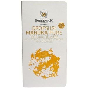 Dropsuri miere manuka SONNENTOR (TA10+), 8 dropsuri