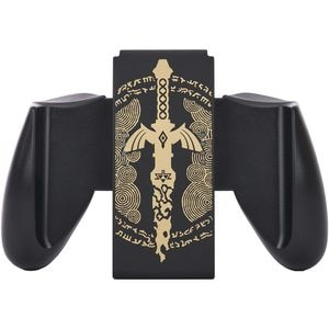 Suport controller Joy-Con POWERA Comfort Grip Decayed Master Sword NSAC0272-01, negru
