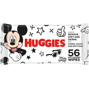 Servetele umede HUGGIES Mickey Mouse, 56buc