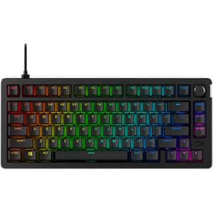 Tastatura Gaming mecanica HyperX Alloy Rise 75, Linear Switch, USB, Layout US INT, negru
