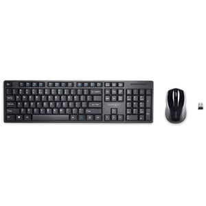 Kit tastatura si mouse Wireless KENSINGTON Pro Fit Low-Profile, USB, negru