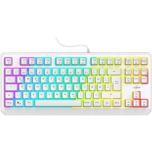 Tastatura Gaming HAMA uRage Exodus 220 TKL, RGB, Layout US, alb
