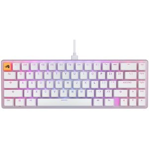 Tastatura Gaming mecanica GLORIOUS GMMK 2 65%, USB, Layout US, White