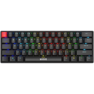 Tastatura Gaming Mecanica MARVO KG933G, USB, Layout US, negru
