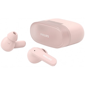 Casti PHILIPS TAT2000PK/00, True Wireless, Bluetooth, In-ear, Microfon, roz