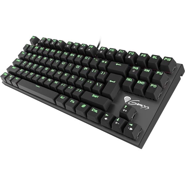 Tastatura Gaming mecanica NATEC Genesis Thor 300 TKL, Outemu Blue Switch, USB, Layout INT, negru