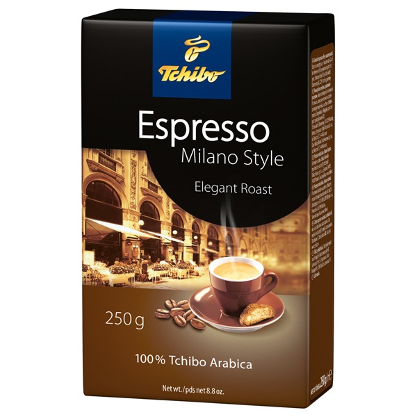 Cafea Macinata Tchibo Espresso Milano 250g 100 Arabica
