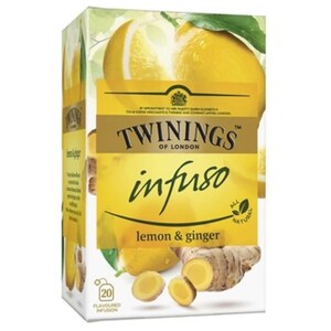 Ceai infuzie TWININGS Lamaie&Ghimbir, 40g, 20 buc