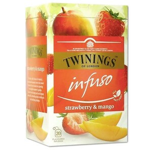 Ceai infuzie TWININGS Capsuni&Mango, 40g, 20 buc
