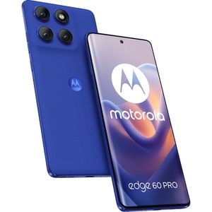 Telefon MOTOROLA Edge 60 Pro 5G, 512GB, 12GB RAM, Dual SIM, Dazzling Blue