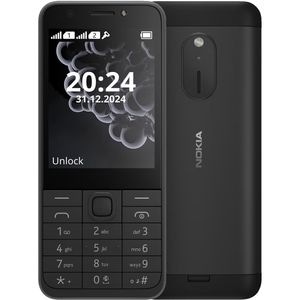 Telefon NOKIA 230 2024, 8MB RAM, 2G, Dual SIM, Black
