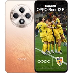 Telefon OPPO Reno12 F, 256GB, 8GB RAM, Dual SIM, Amber Orange
