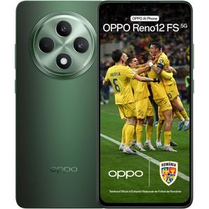 Telefon OPPO Reno12 FS 5G, 512GB, 12GB RAM, Dual SIM, Black Green
